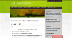 Desktop Screenshot of justonesmallstep.org